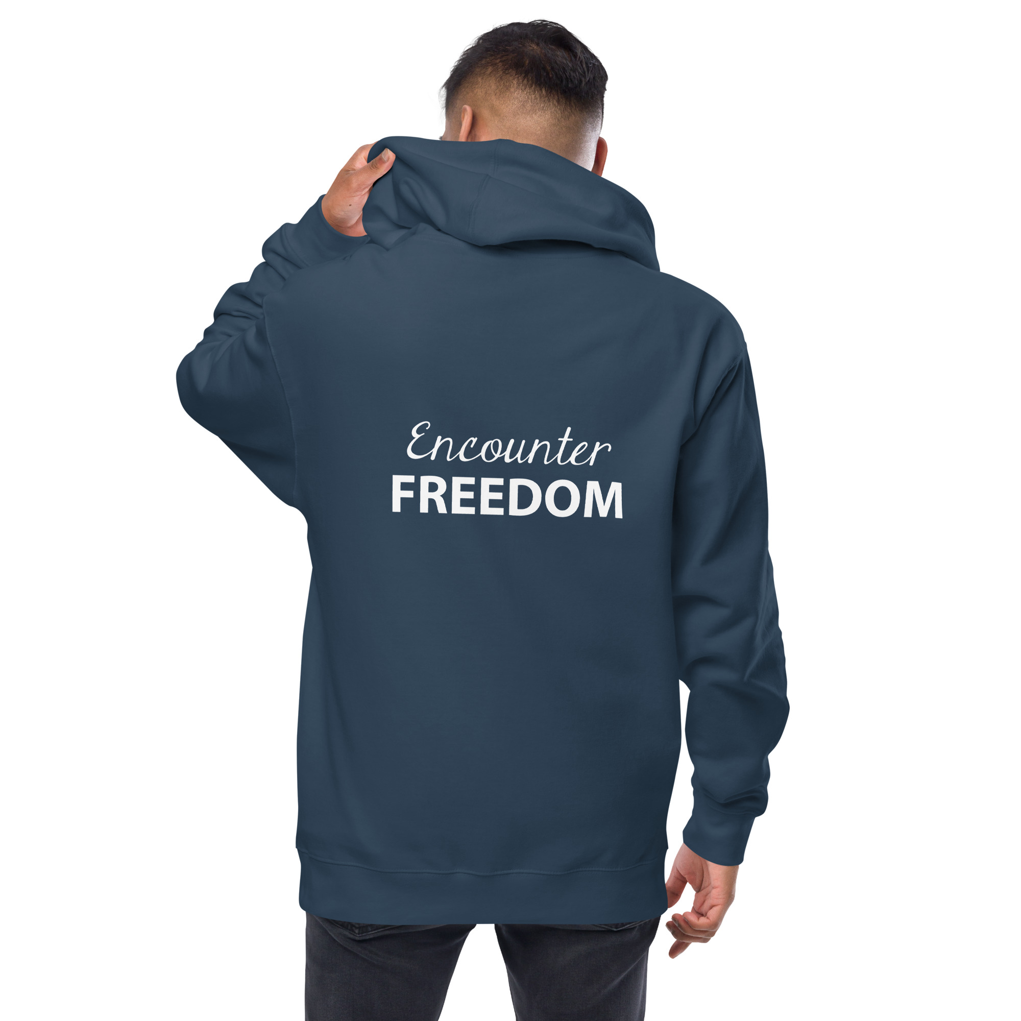 Encounter FREEDOM fleece zip up hoodie