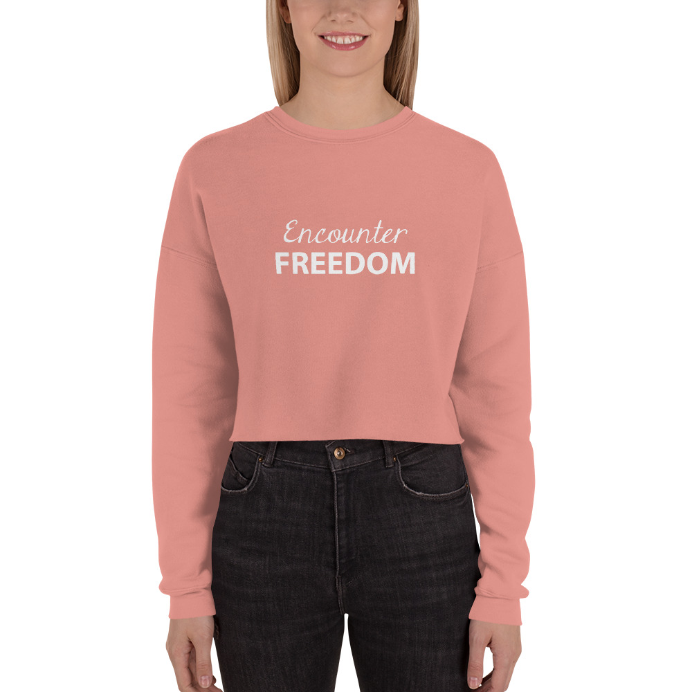 Encounter FREEDOM Crop Sweatshirt